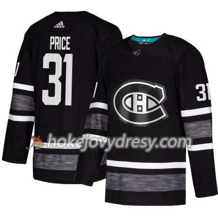Pánské Hokejový Dres Montreal Canadiens Carey Price 31 Černá 2019 NHL All-Star Adidas Authentic